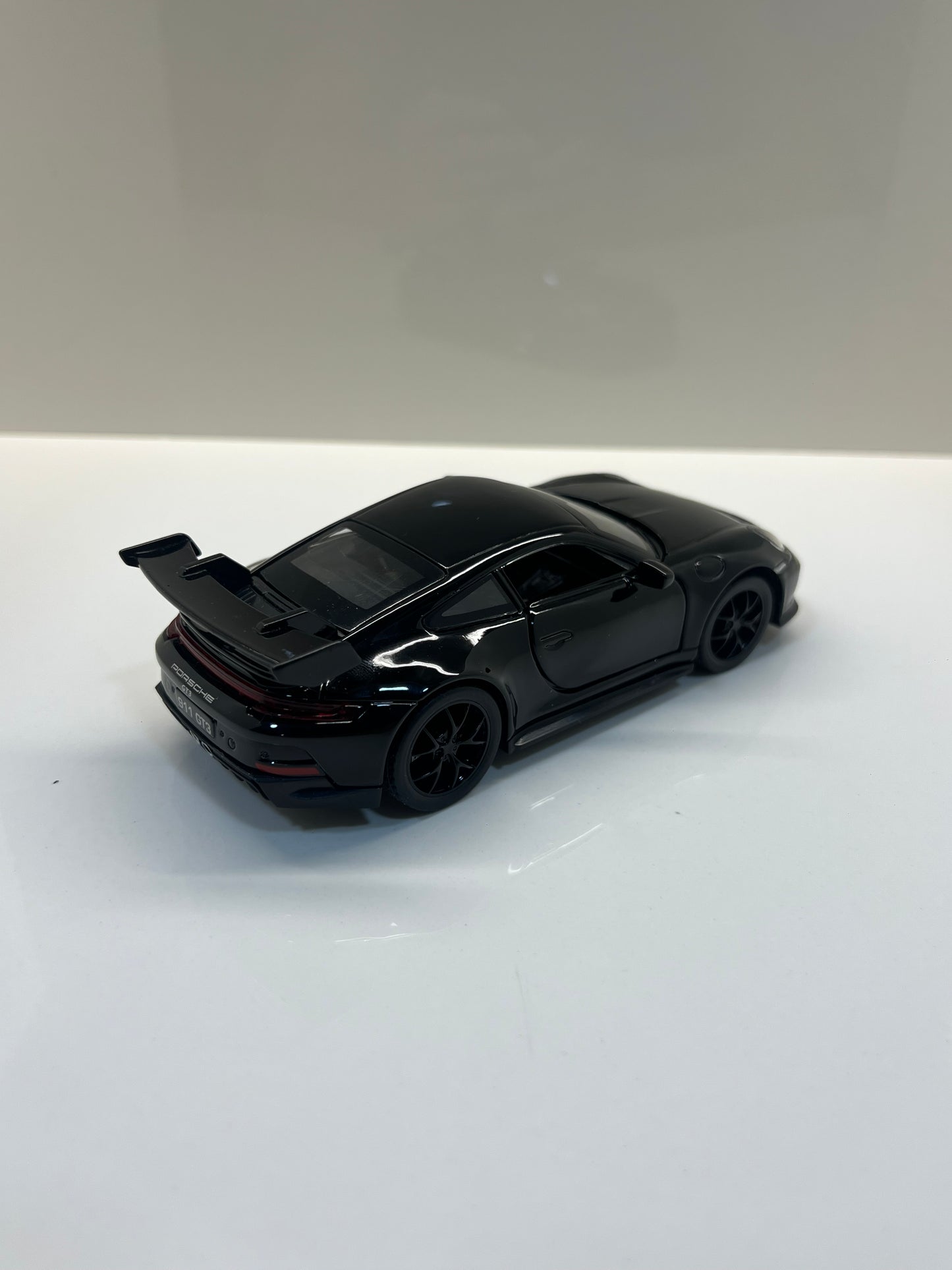 Detalles del cuadro decorativo y maqueta die-cast Porsche 911