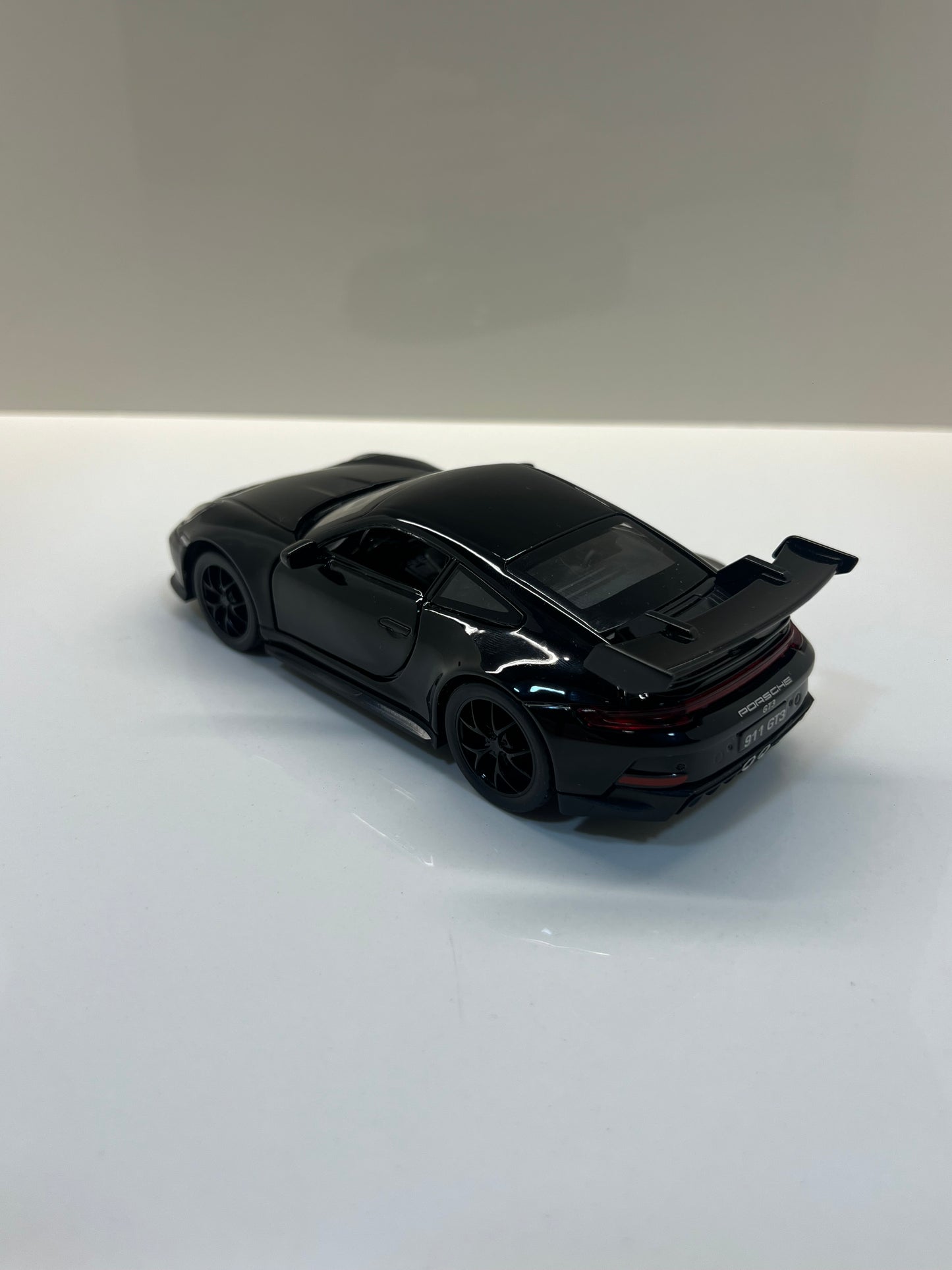 Detalles del cuadro decorativo y maqueta die-cast Porsche 911