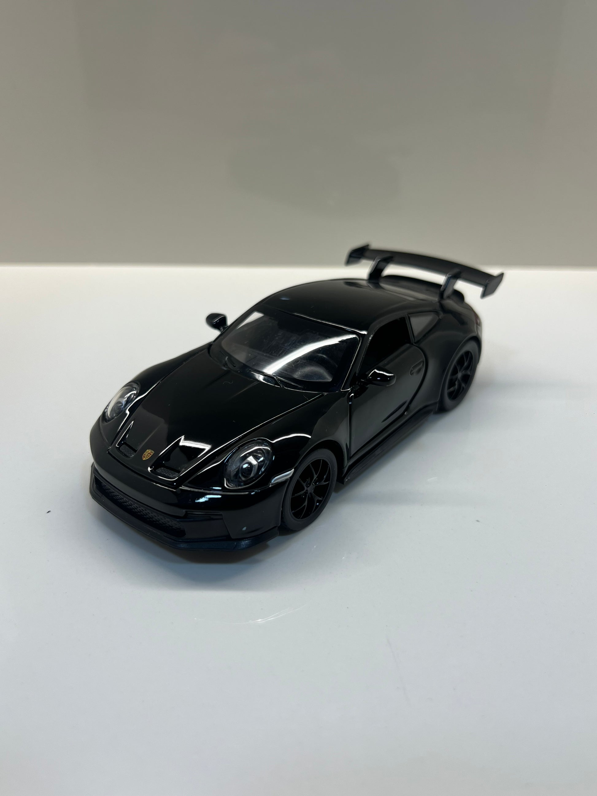 Detalles del cuadro decorativo y maqueta die-cast Porsche 911