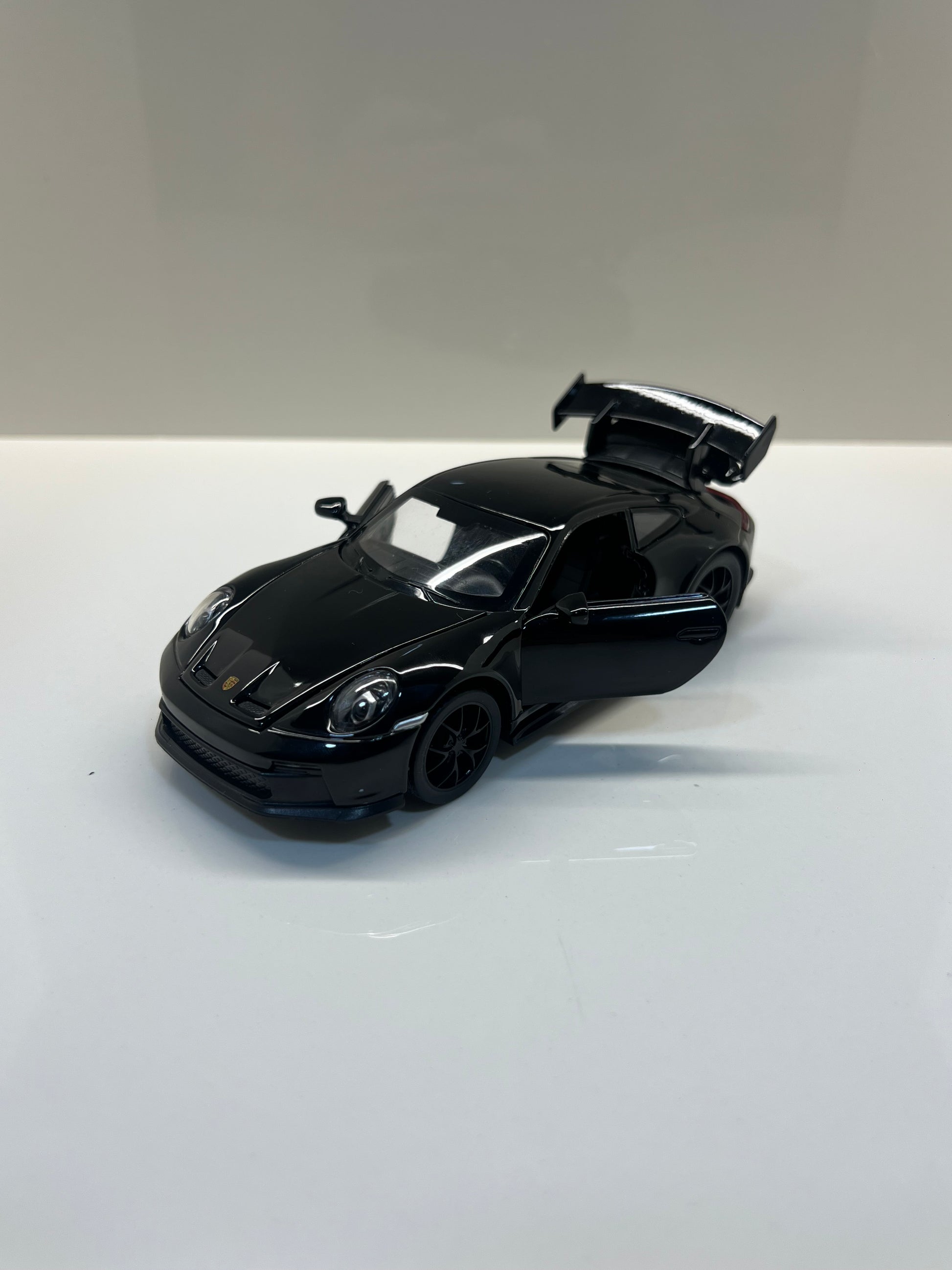 Detalles del cuadro decorativo y maqueta die-cast Porsche 911