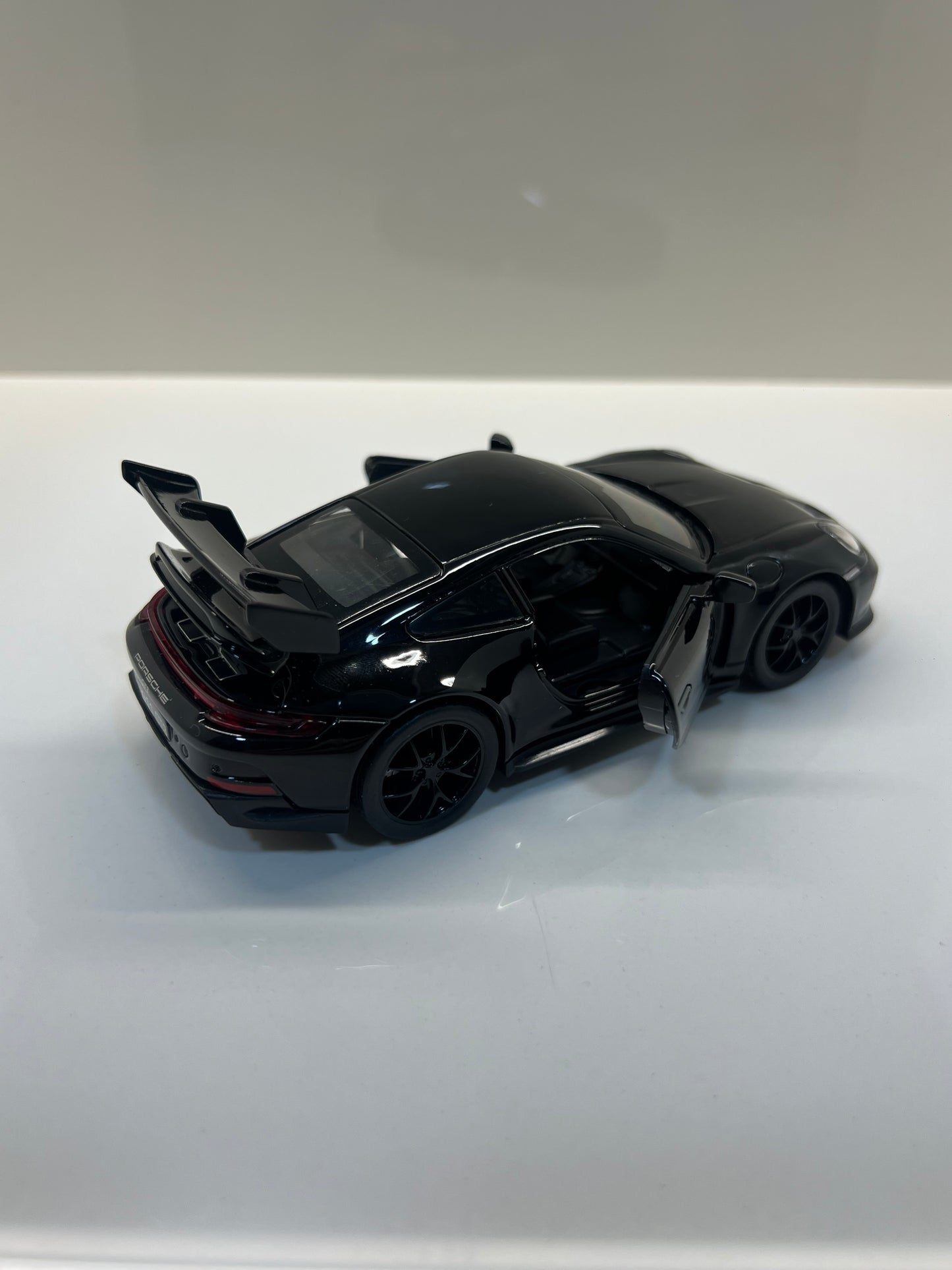 Detalles del cuadro decorativo y maqueta die-cast Porsche 911