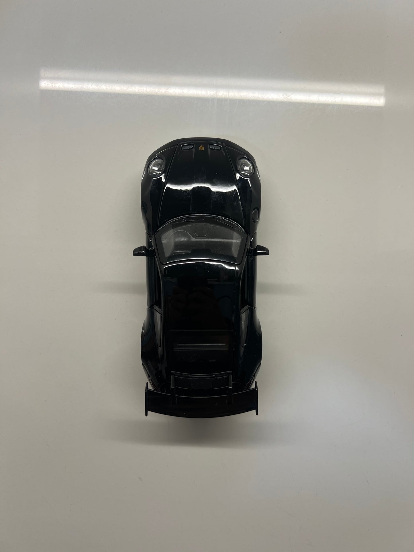 Detalles del cuadro decorativo y maqueta die-cast Porsche 911