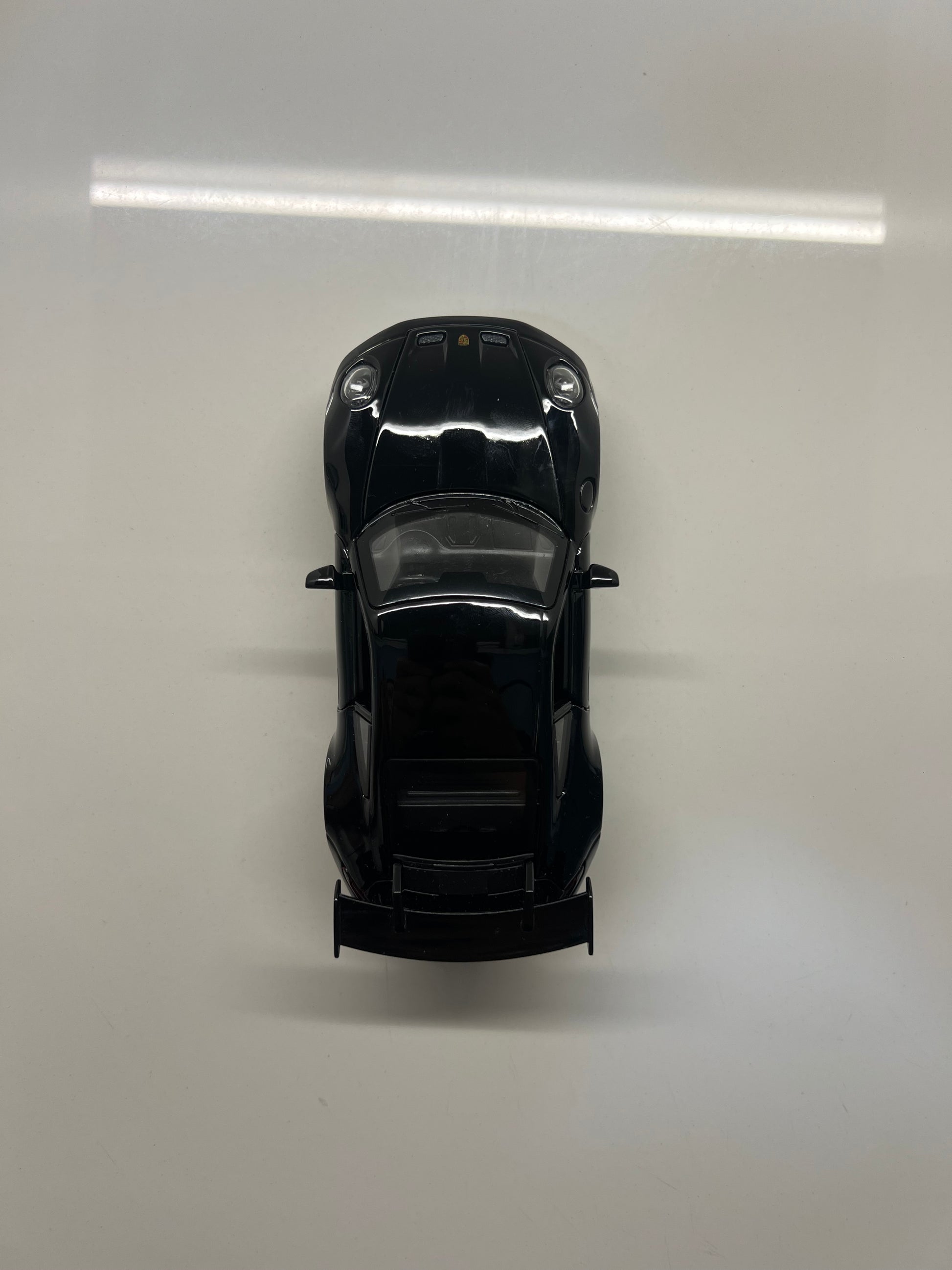 Detalles del cuadro decorativo y maqueta die-cast Porsche 911